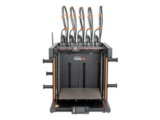Original Prusa XL mit fünf Werkzeugköpfen